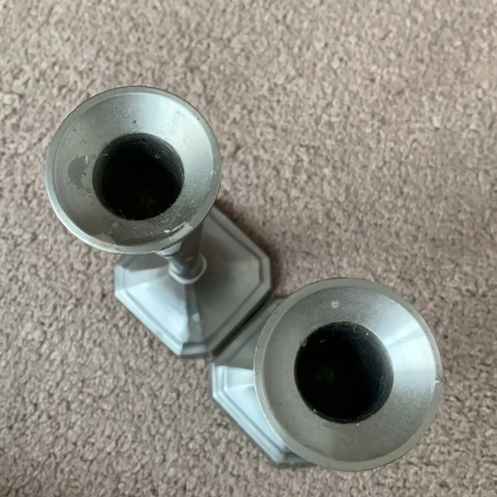 Restoration Hardware set of candlesticks